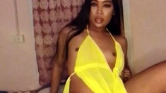 Small Tits Shemale Doggystyle Fucked