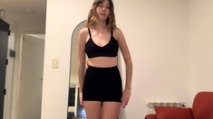 The hottest mini shorts try on haul 18+