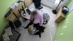 Passionatre Fucking On The Table In Office Of Loan Manager