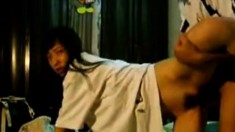 Couple from the Philippines fucking on webcam