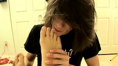 Gay twinks foot fetish and free sexy male feet xxx Foot