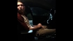 TEEN JERKS OFF IN CAR AND GETS FUCKED BY STRANGER